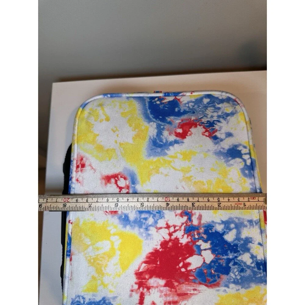 Nike Graphic Molded Hard Shell Insulated Lunch Box Bag Multi Color Tie Dye